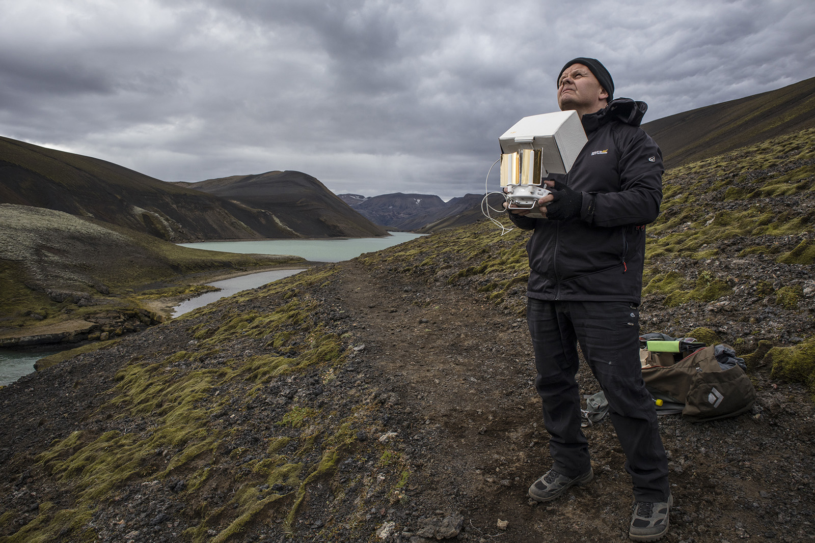 Missti tímaskynið aleinn í heiminum að Fjallabaki