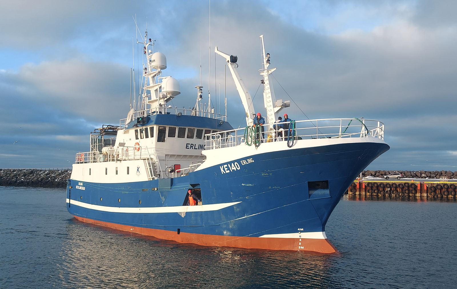 Af björgunarskipi og aflabrögðum