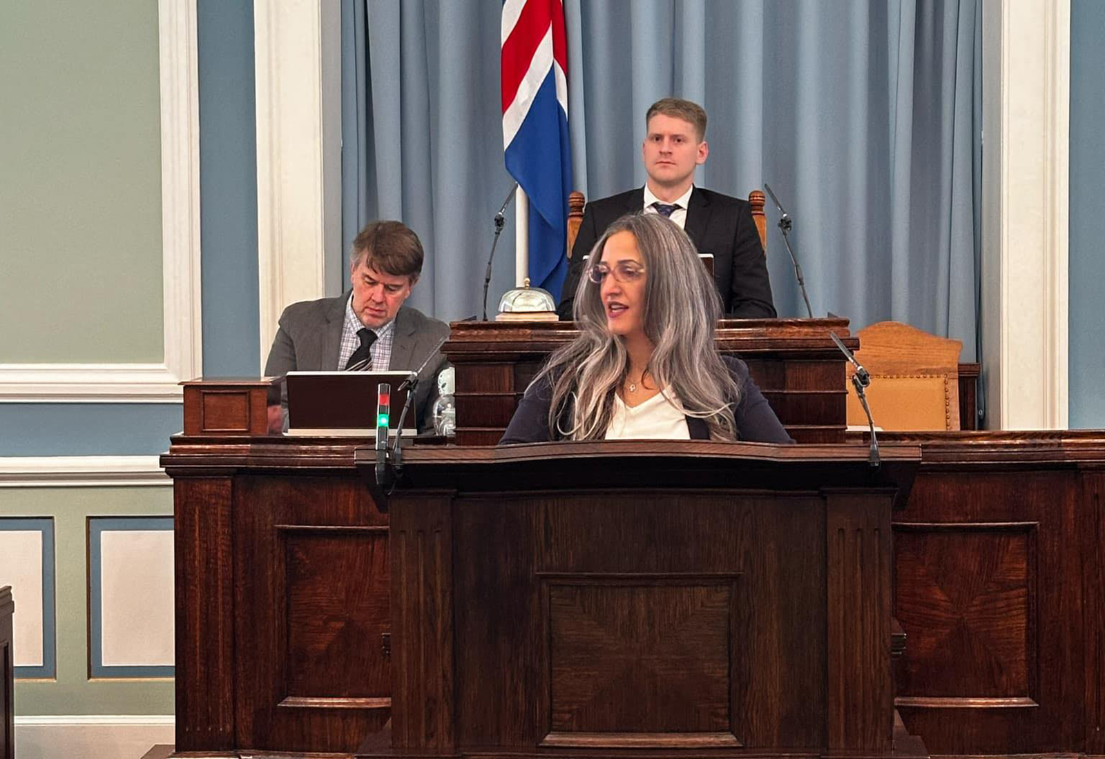 Erfitt að lýsa með orðum að stíga í ræðustól Alþingis í fyrsta skipti