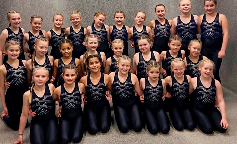 Glæsilegur árangur á Haustmóti yngri flokka fimleika