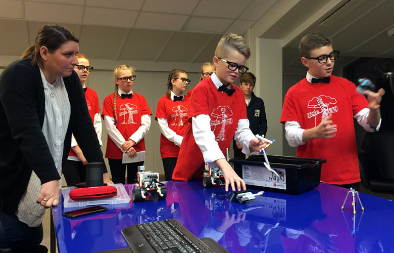 Myllarnir aftur í First LEGO League hönnunarkeppnina