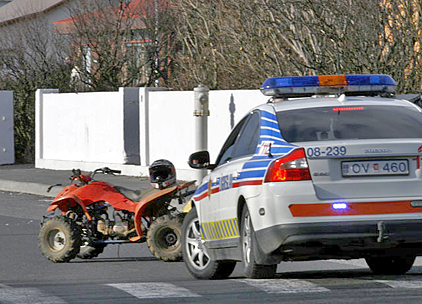 Hugað að svæði fyrir vélhjólamenn