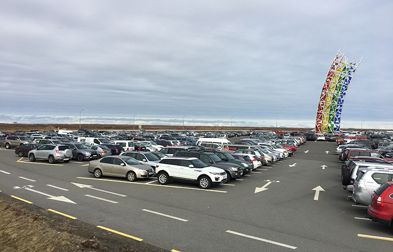 Betra verð ef bílastæði er bókað á vefnum