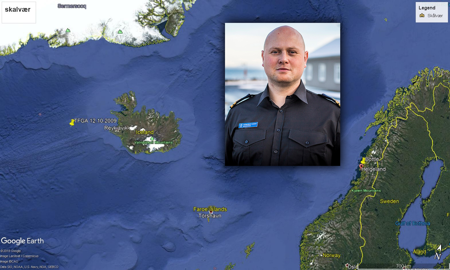 Flöskuskeyti fundið eftir tíu ára sjóferð til Noregs