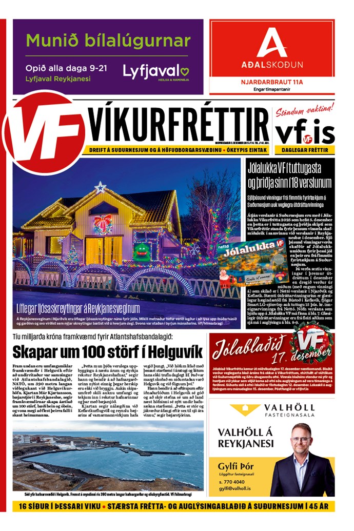 Víkurfréttir 34. tbl. 46. árg.