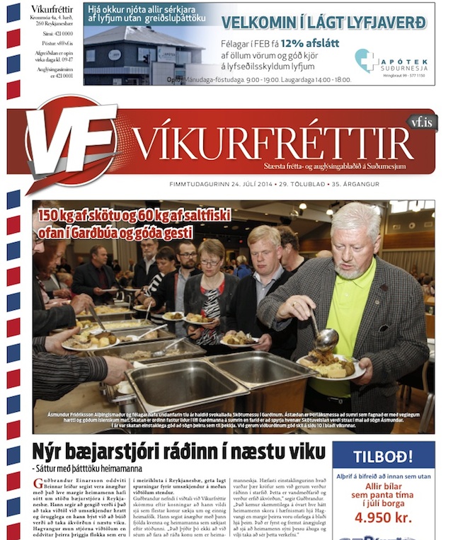 Víkurfréttir á vefnum