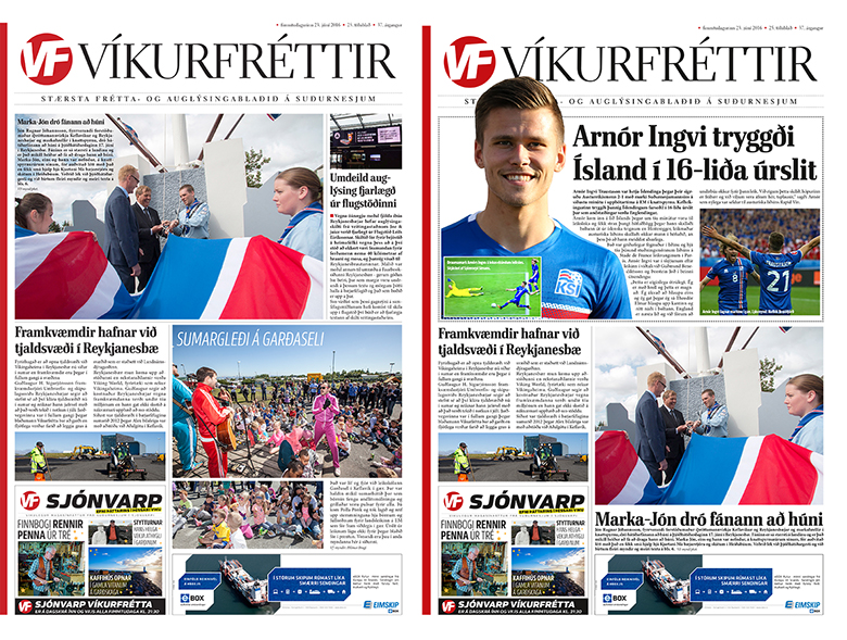 Prentun stöðvuð - Arnór tók toppinn af Marka-Jóni