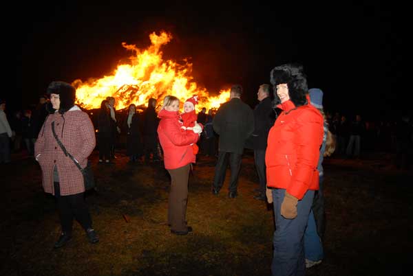 Áramótabrenna í Grindavík á gamlársdag kl. 20:30