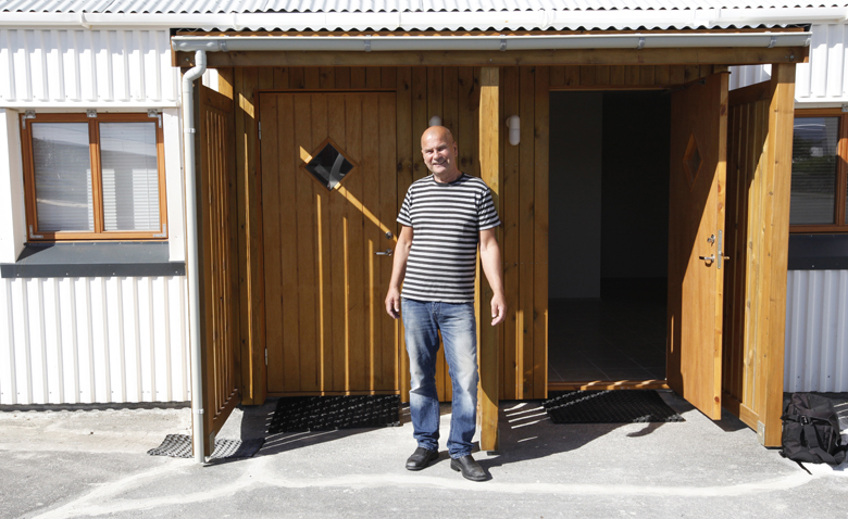 Gamlir beitningaskúrar fá nýtt hlutverk