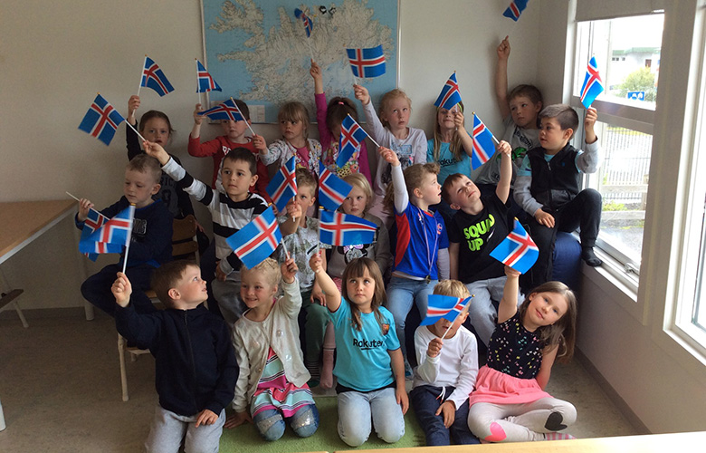 HM stuð á leikskólum