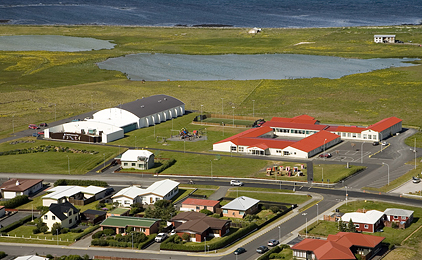 Skólalóðin verður einnig almenningsgarður
