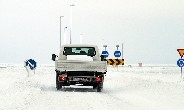 Árekstur á Garðvegi