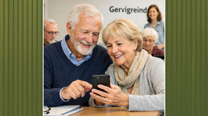 Hvernig getur gervigreind nýst eldra fólki?