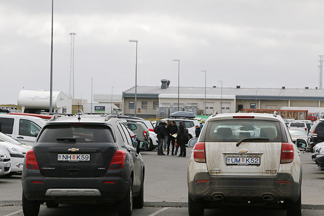 Nærri 200 hjólbörðum stolið á bílaleigu