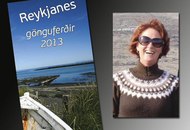Reykjanesgönguferð yfir jarðhitasvæðið við Sandfell