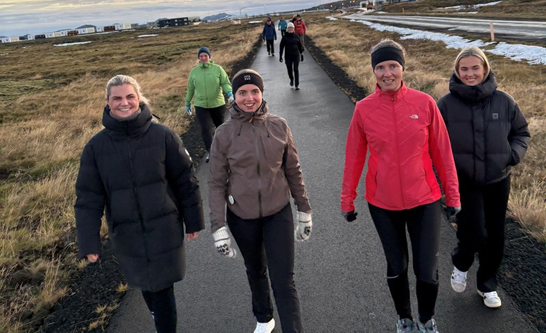 Gangandi gleði og gagnsemi hjá G190 í Vogum