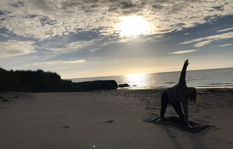 Göngujóga með Önnu og Nanný í sumar