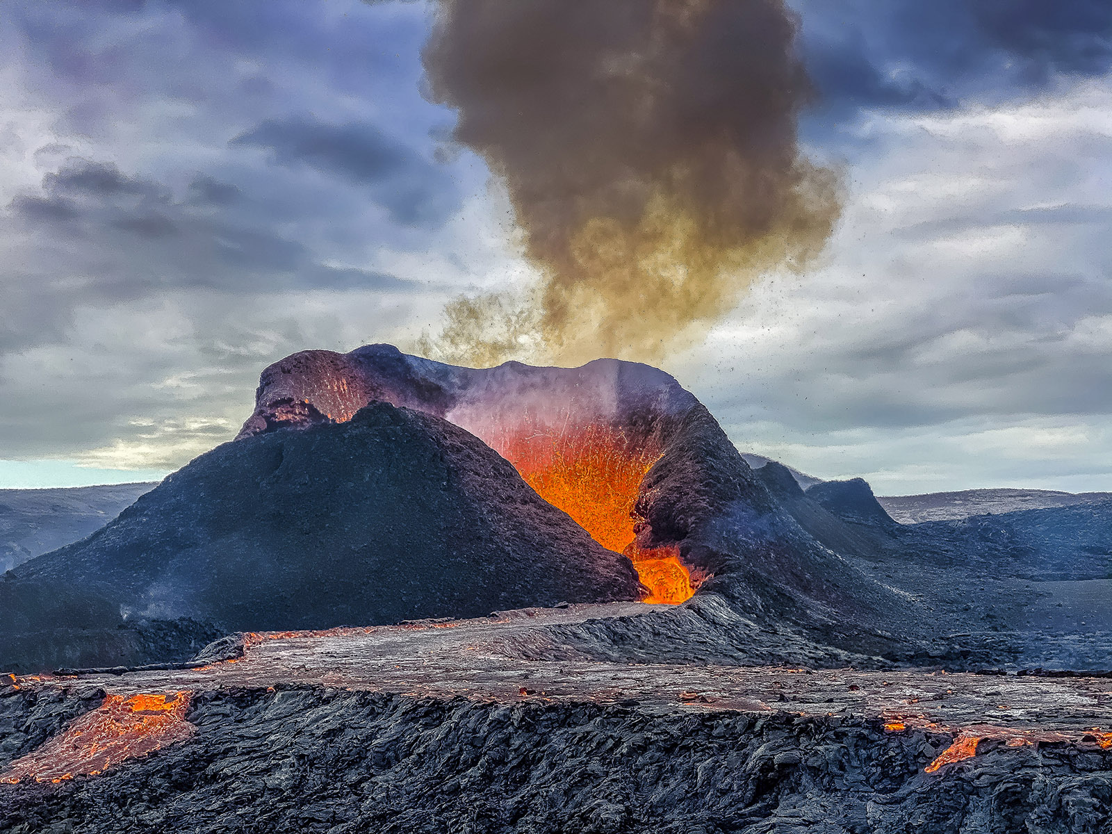 Gosið í hálft ár og orðið það langlífasta á öldinni