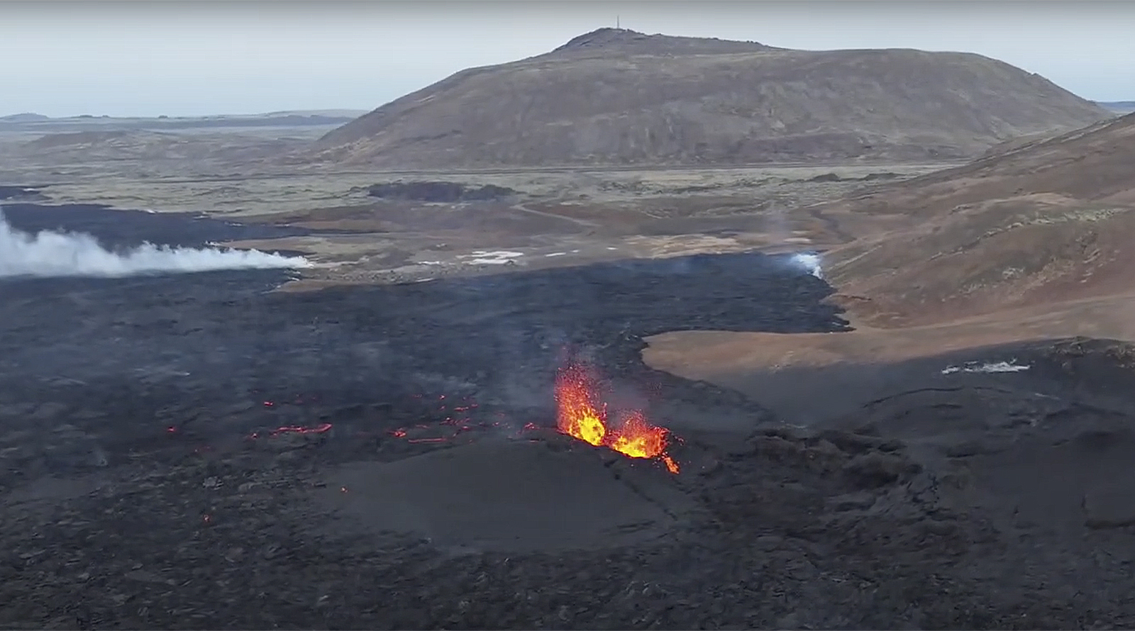 Minni kvika sé á ferðinni nú en áður