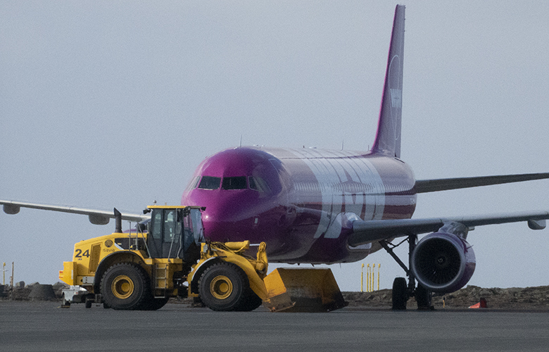 Eigandi vélarinnar getur fengið hana afhenta ef skuld WOW air er greidd