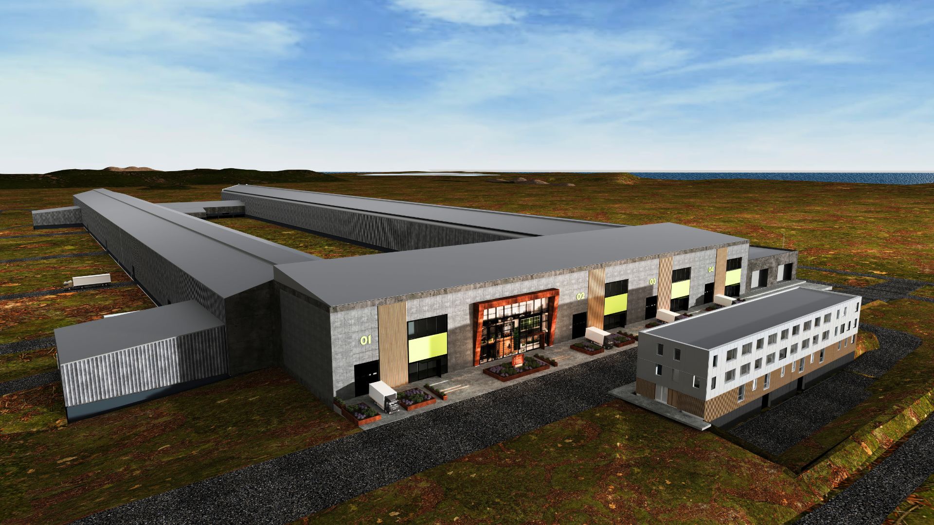 Ný framtíðarsýn kynnt fyrir útlit Græna iðngarðsins í Helguvík