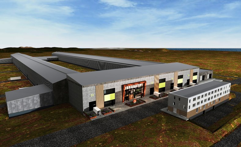 Ný framtíðarsýn kynnt fyrir útlit Græna iðngarðsins í Helguvík
