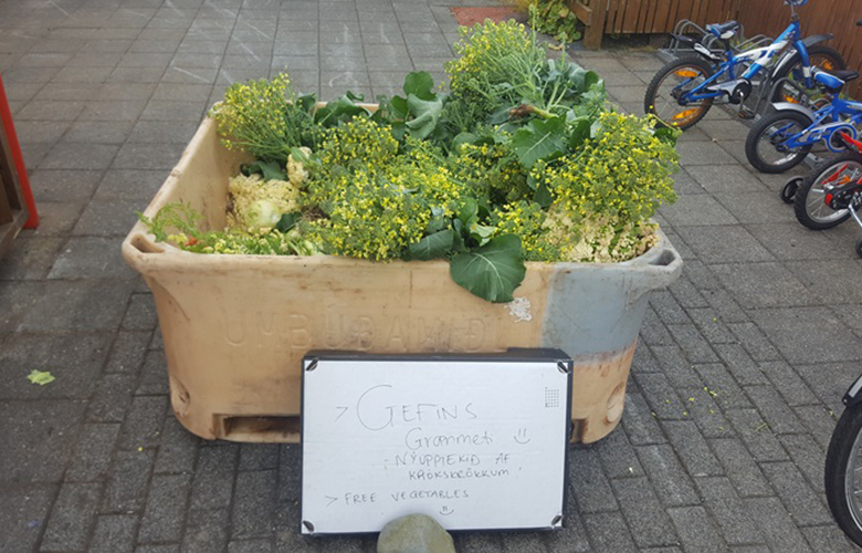 Grænmetisveisla í Grindavík