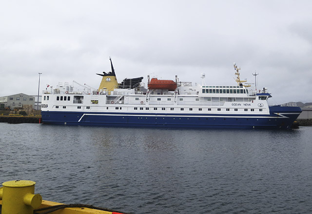 Skemmtiferðaskip til Grindavíkur í fyrsta skipti