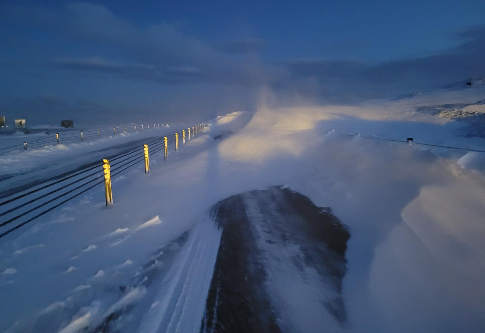 Skaflar fljótir að hlaðast upp