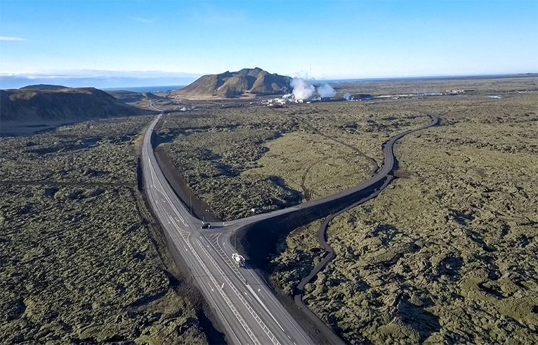 Meðalhraðaeftirlit með myndavélum á Grindavíkurvegi 