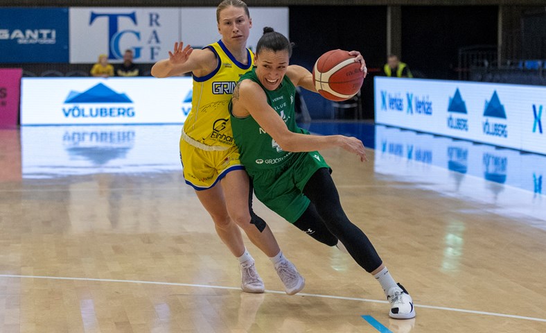 Njarðvíkurkonur svöruðu fyrir sig gegn Grindavík - staðan 1-2