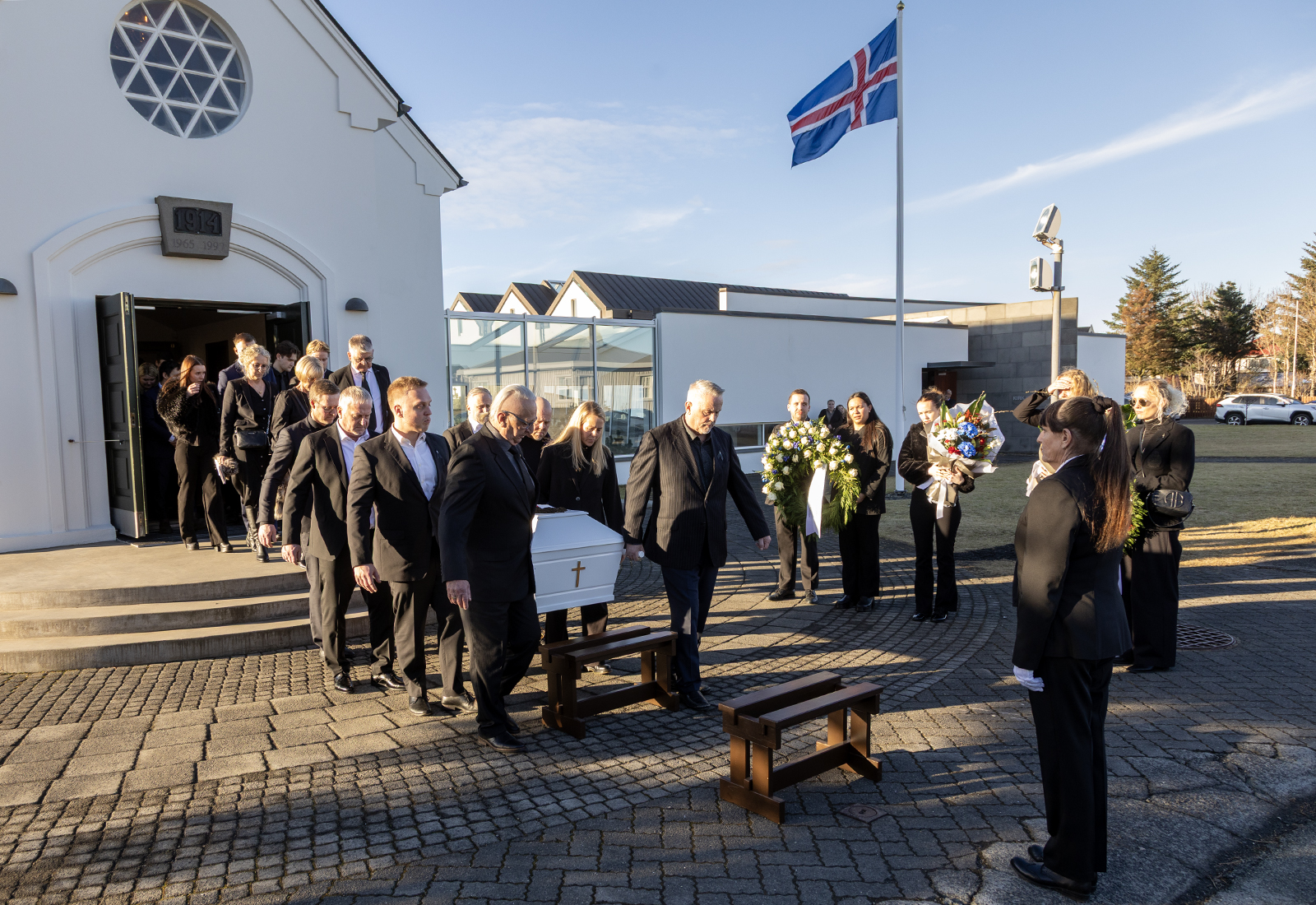 Útför Guðmundar Rúnars frá Keflavíkurkirkju