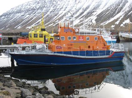 Stórt björgunarskip staðsett í Reykjanesbæ