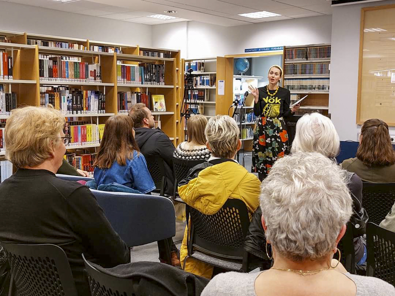 Gunnhildur Þórðardóttir með ljóðaupplestur á Bókakaffi á Selfossi