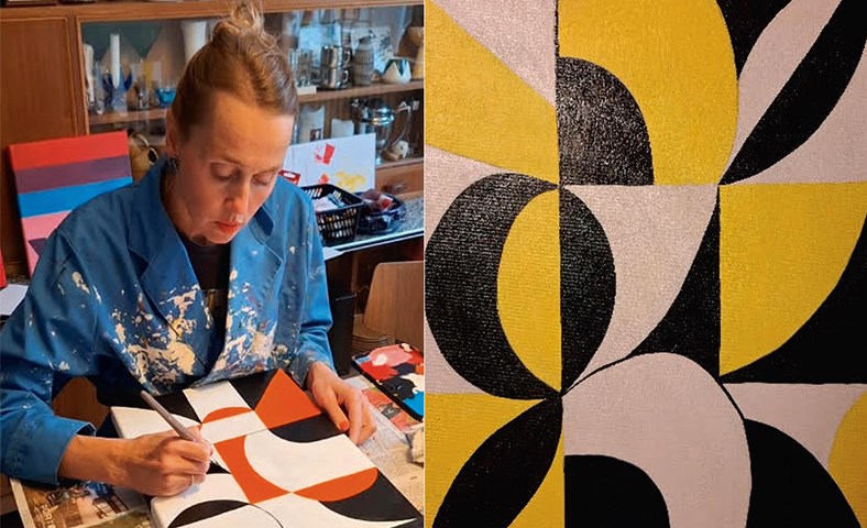 Gunnhildur sýnir í Gallerí Göngum