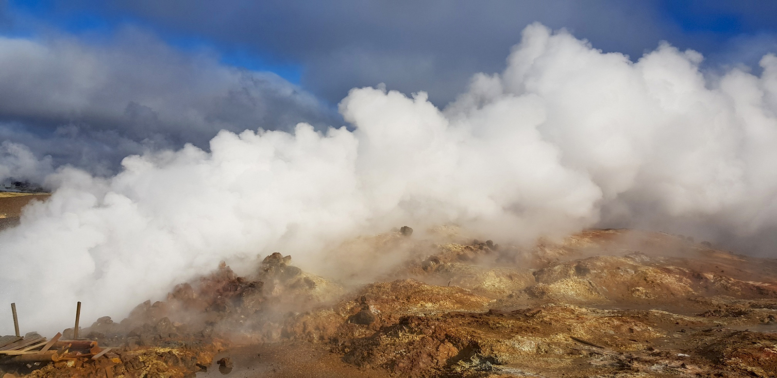 Erfitt aðgengi fyrir fatlaða við Gunnuhver