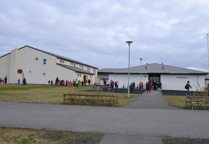 Krissi lögga með fyrirlestur í Háaleitisskóla