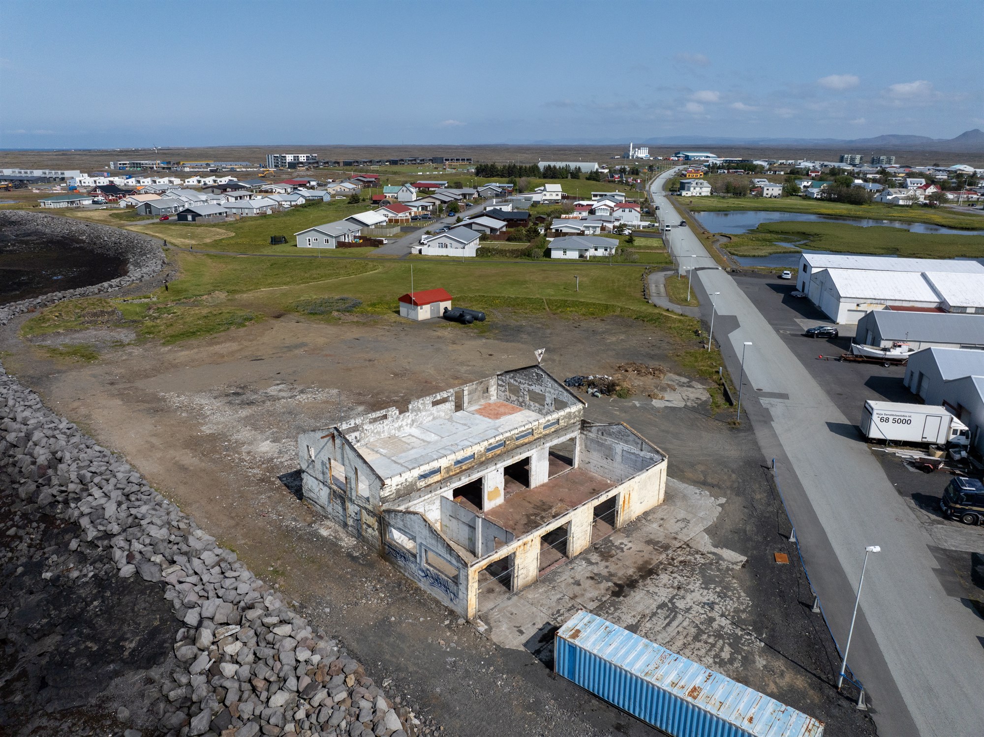 Allt að 65 íbúðir við Hafnargötu 101 í Vogum