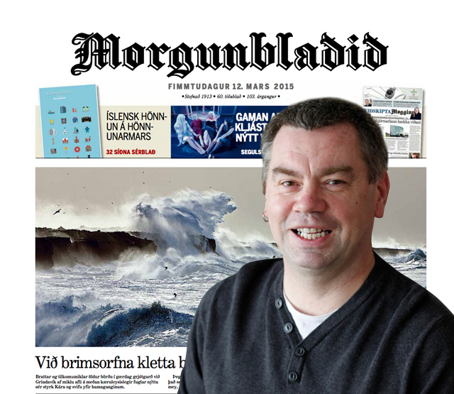 Forsíðustrákurinn Halli Hjálmars