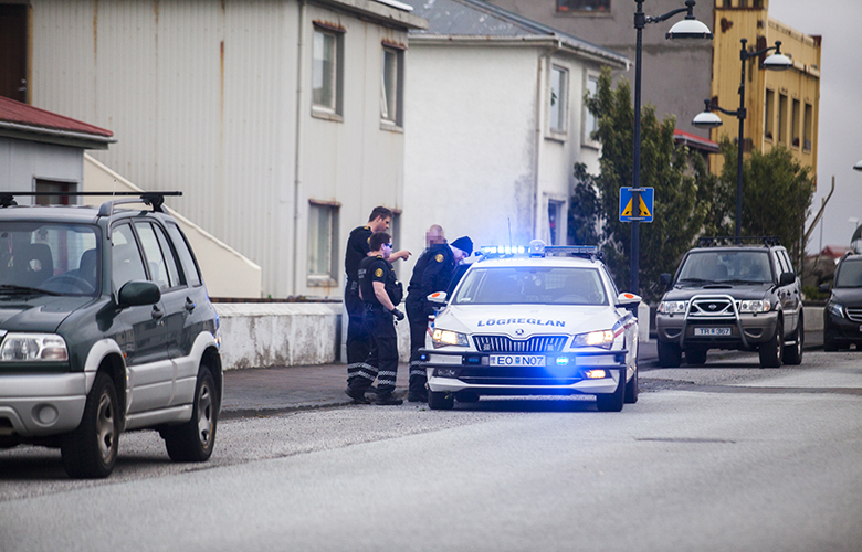 Yfirgefinn bíll í mánuð eftir handtöku bílstjórans