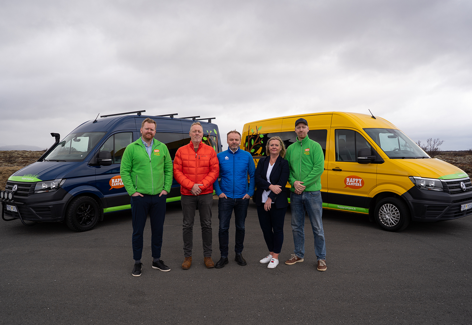 Spennt að sameina krafta okkar við Happy Campers