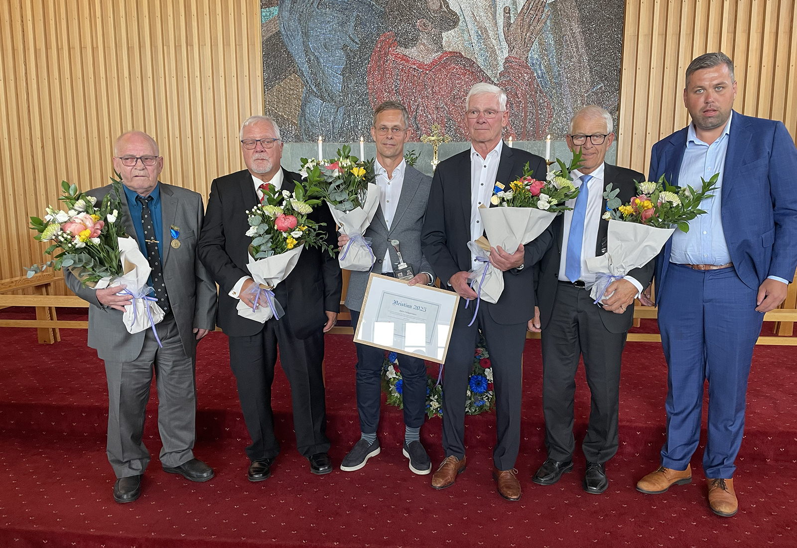 Grindvískir sjómenn heiðraðir í Grindavíkurkirkju á Sjómannadaginn