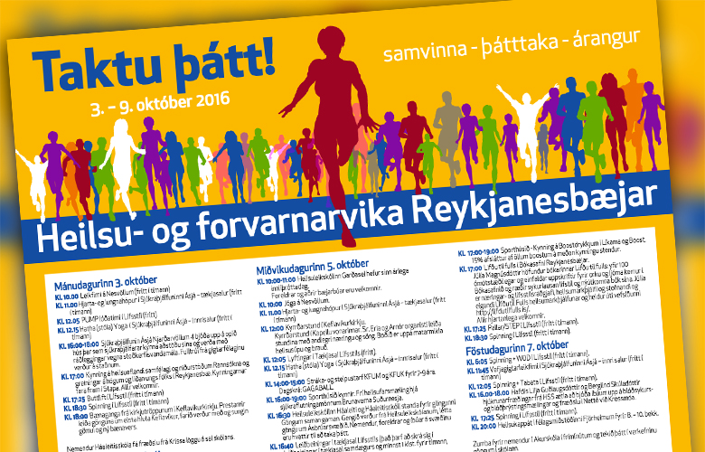 Heilsu- og forvarnarvika í Reykjanesbæ