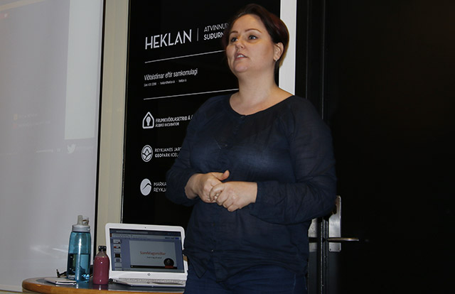 Margir vildu vita meira um samfélagsmiðlana