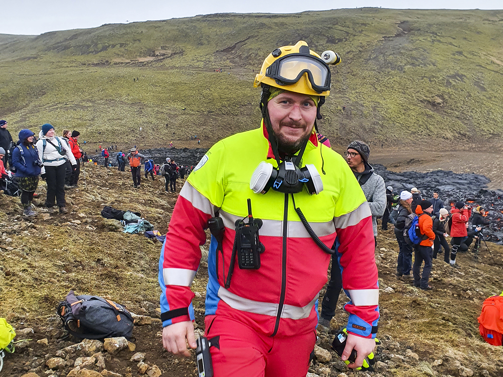 Langþráð hvíld hjá björgunarsveitarfólki Þorbjarnar