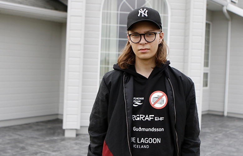 Draumurinn að rætast hjá framtíðar fatahönnuði