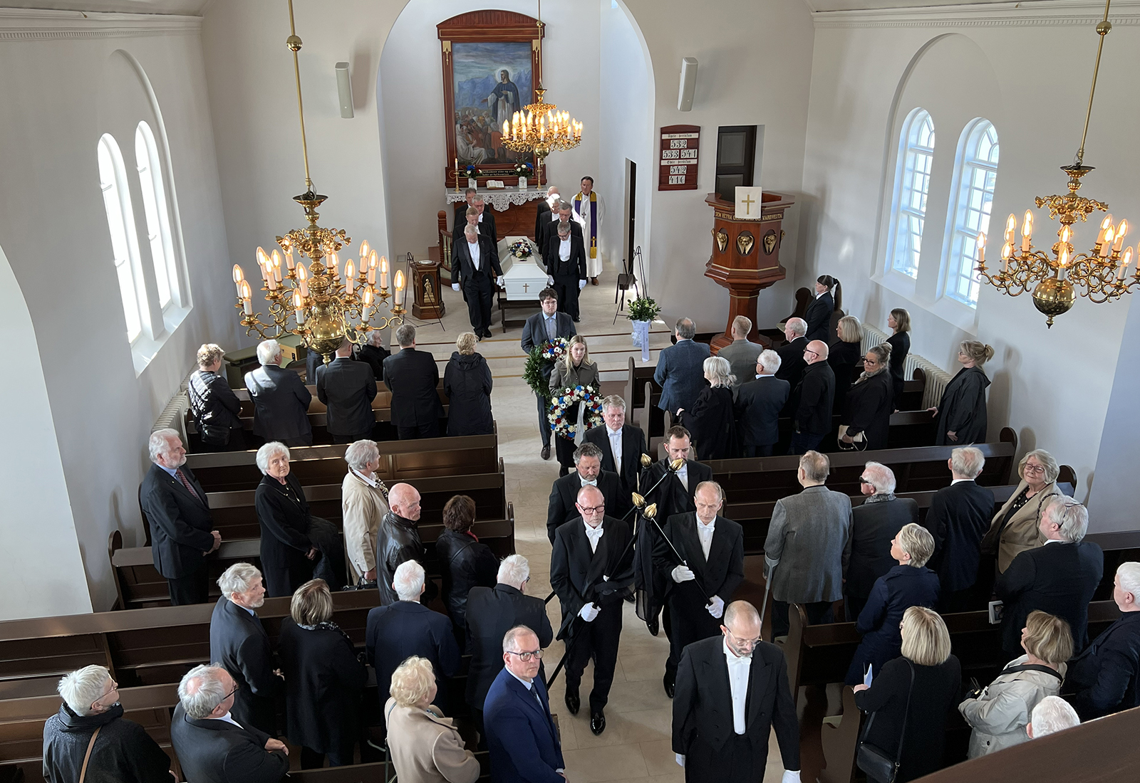 Útför Hilmars Péturssonar gerð frá Keflavíkurkirkju