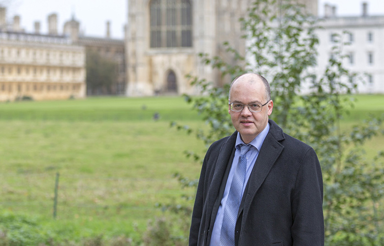 Hilmar Þór er gestafræðimaður við University of Cambridge