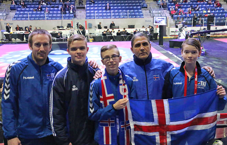 Keflvískir Taekwondomenn kepptu á HM unglinga