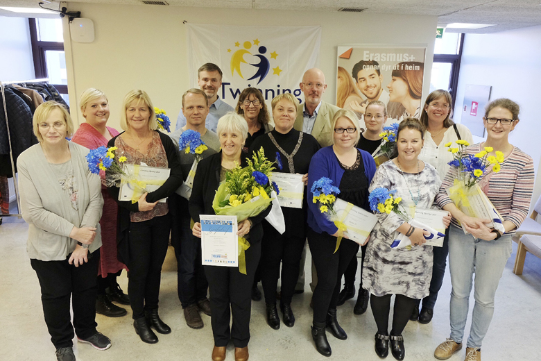 Holt fær gæðamerki eTwinning